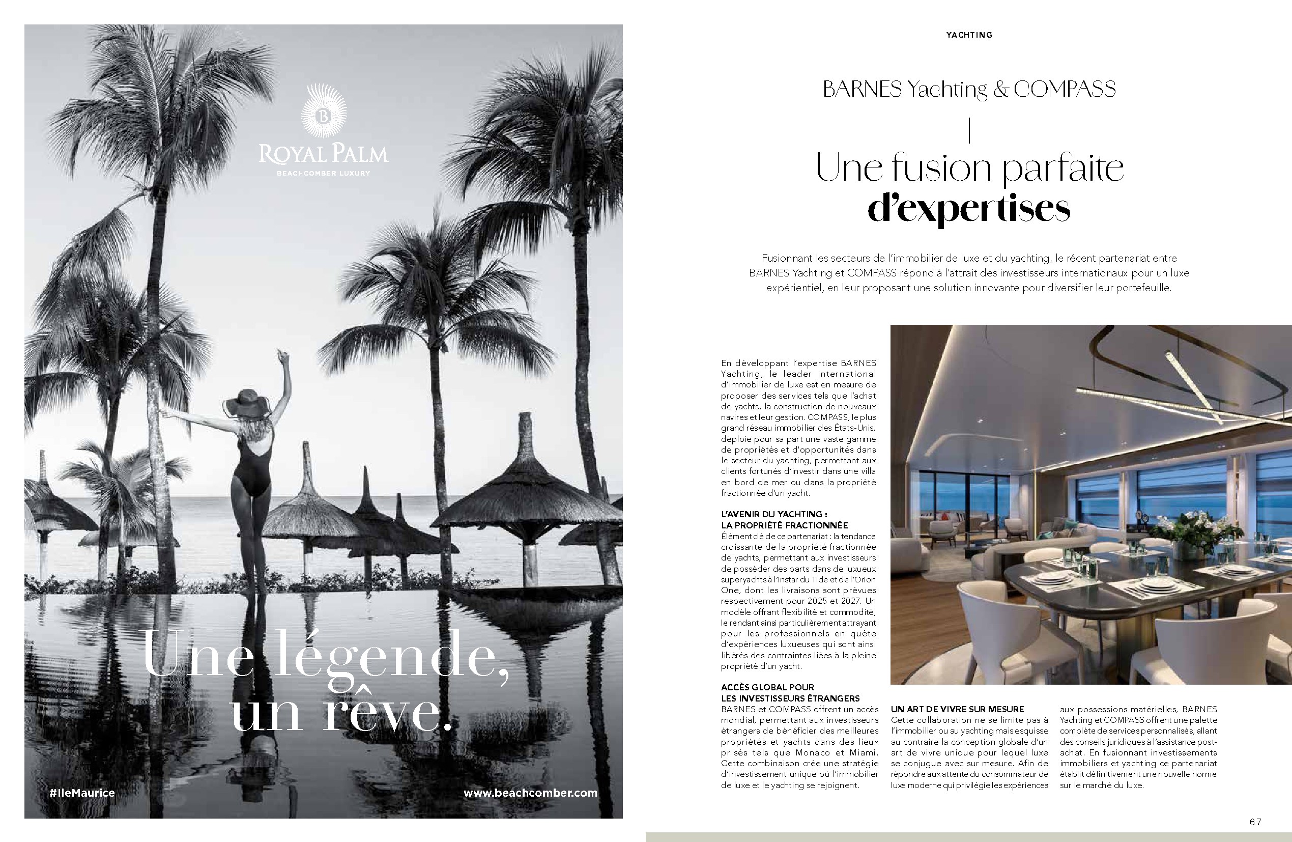 BARNES Yachting & COMPASS — A Perfect Fusion of Expertise