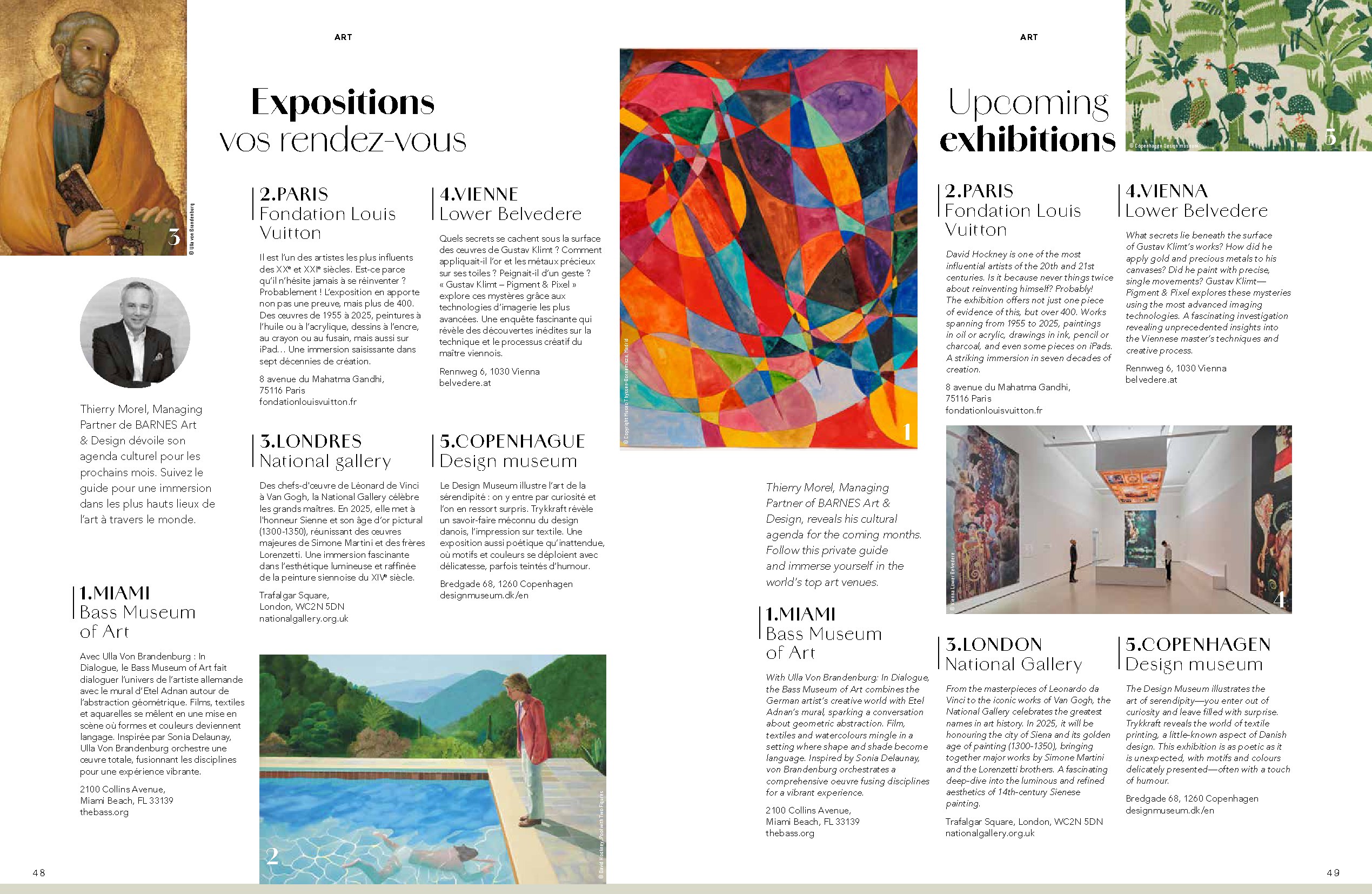 Art Agenda — Upcoming Exhibitions