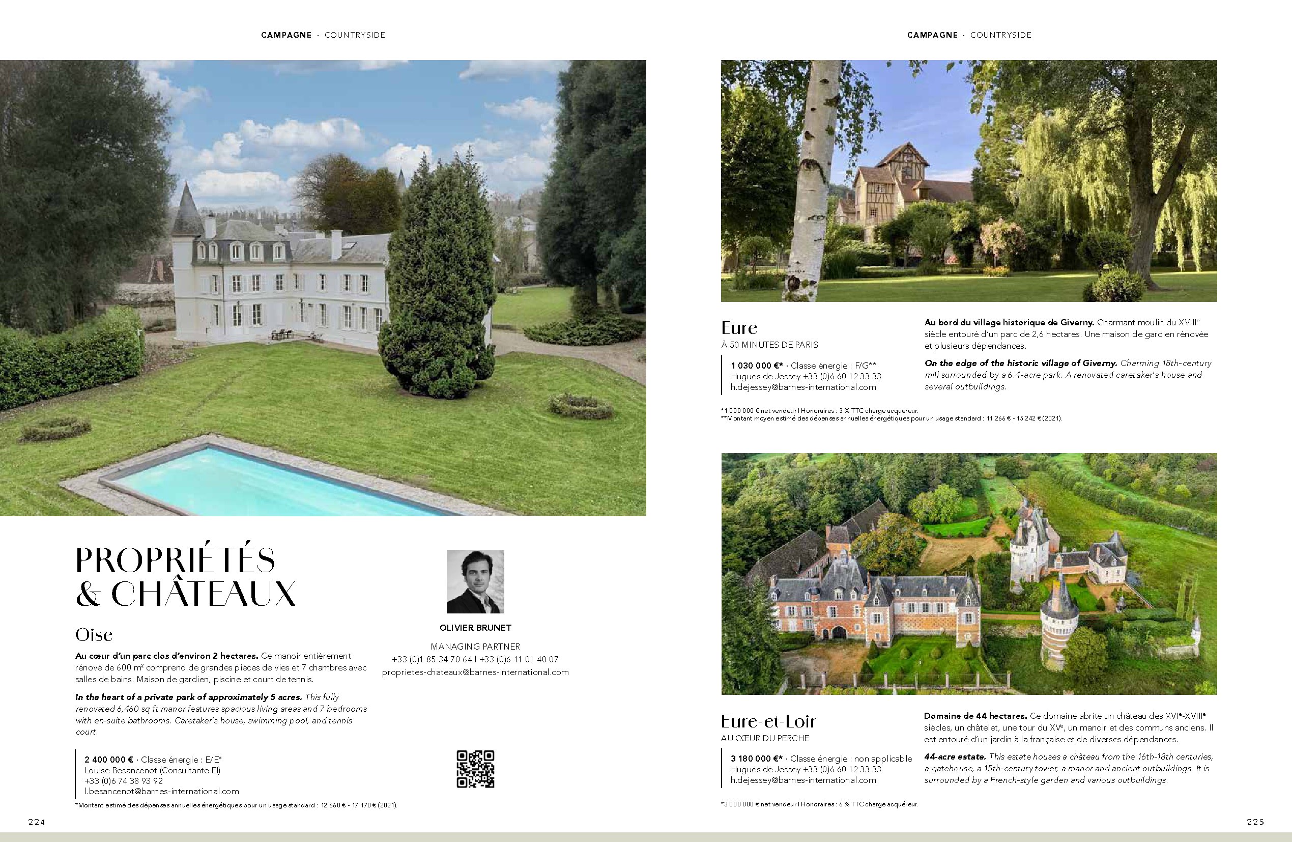 Fully renovated manor — Oise, 5-acre park