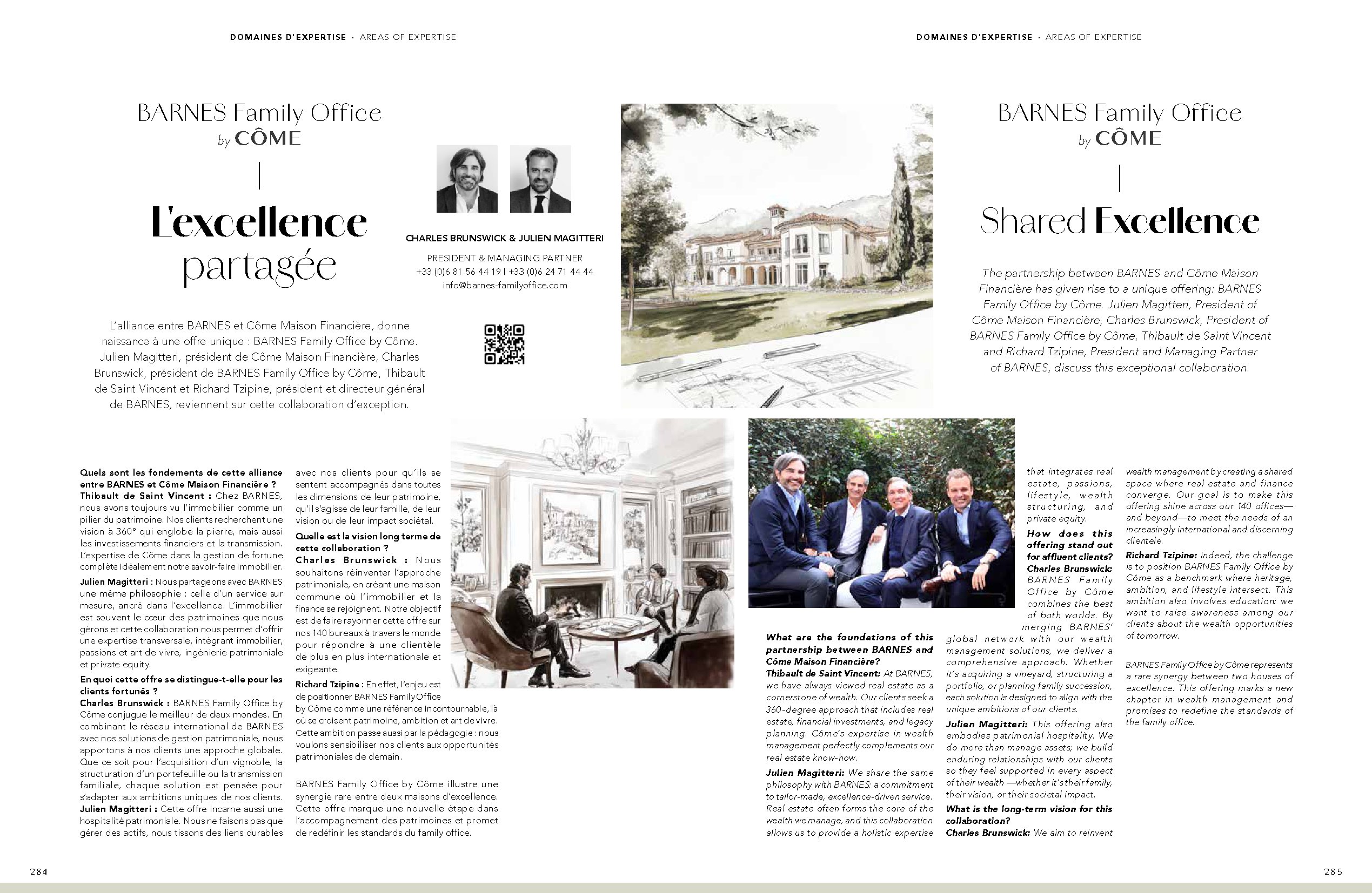 BARNES Family Office by Côme — L'excellence partagée