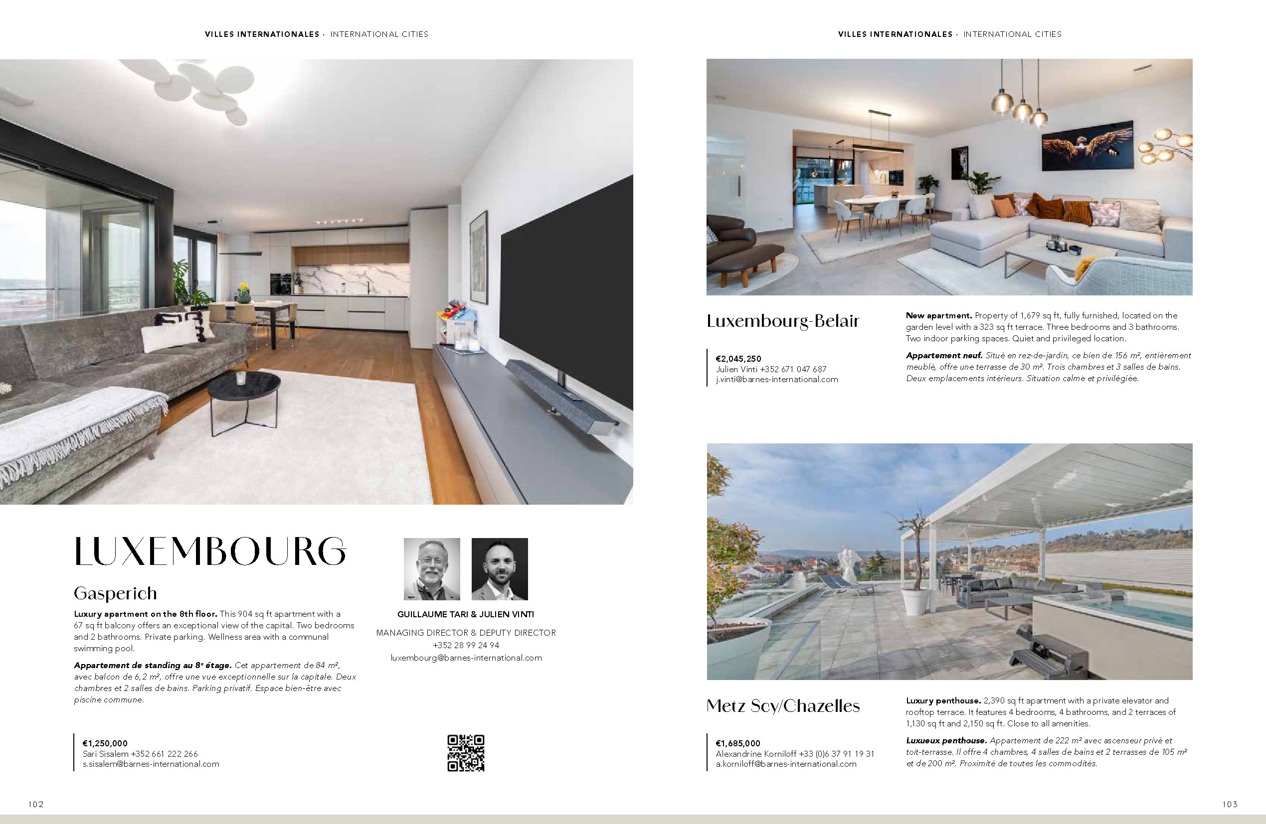 Appartement neuf — Luxembourg-Belair