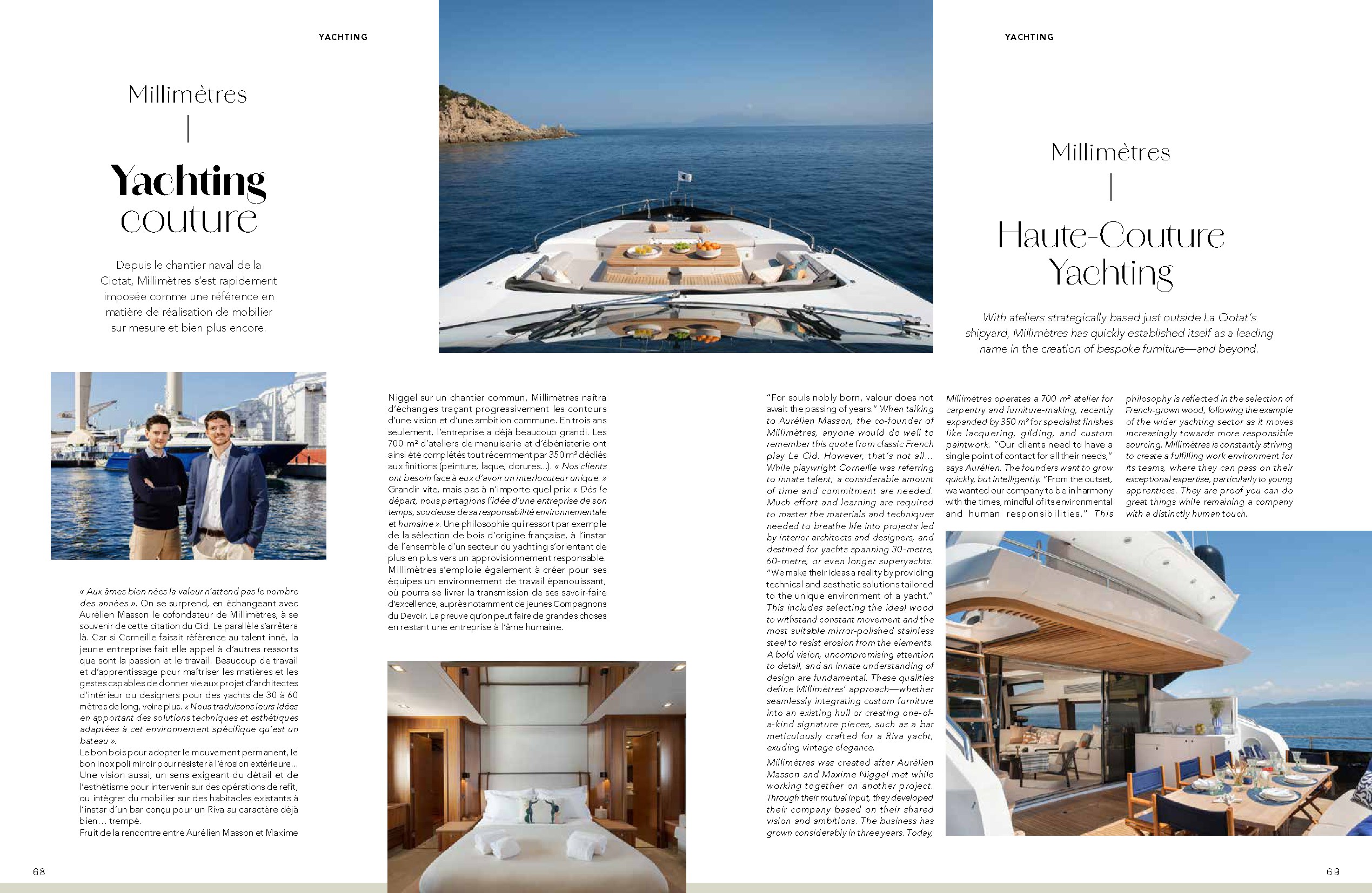 Millimètres — Yachting couture