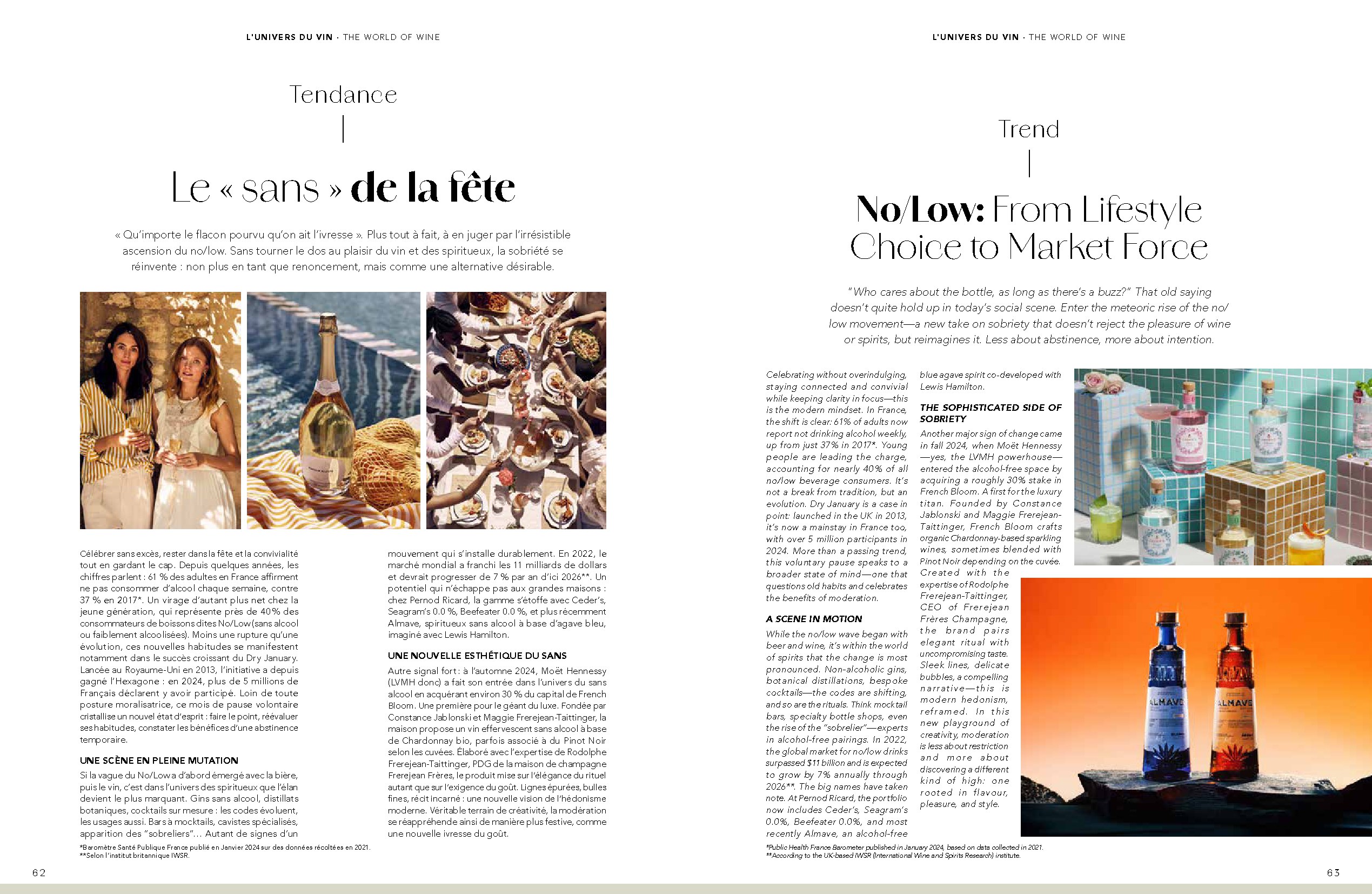 Tendance — Le « sans » de la fête