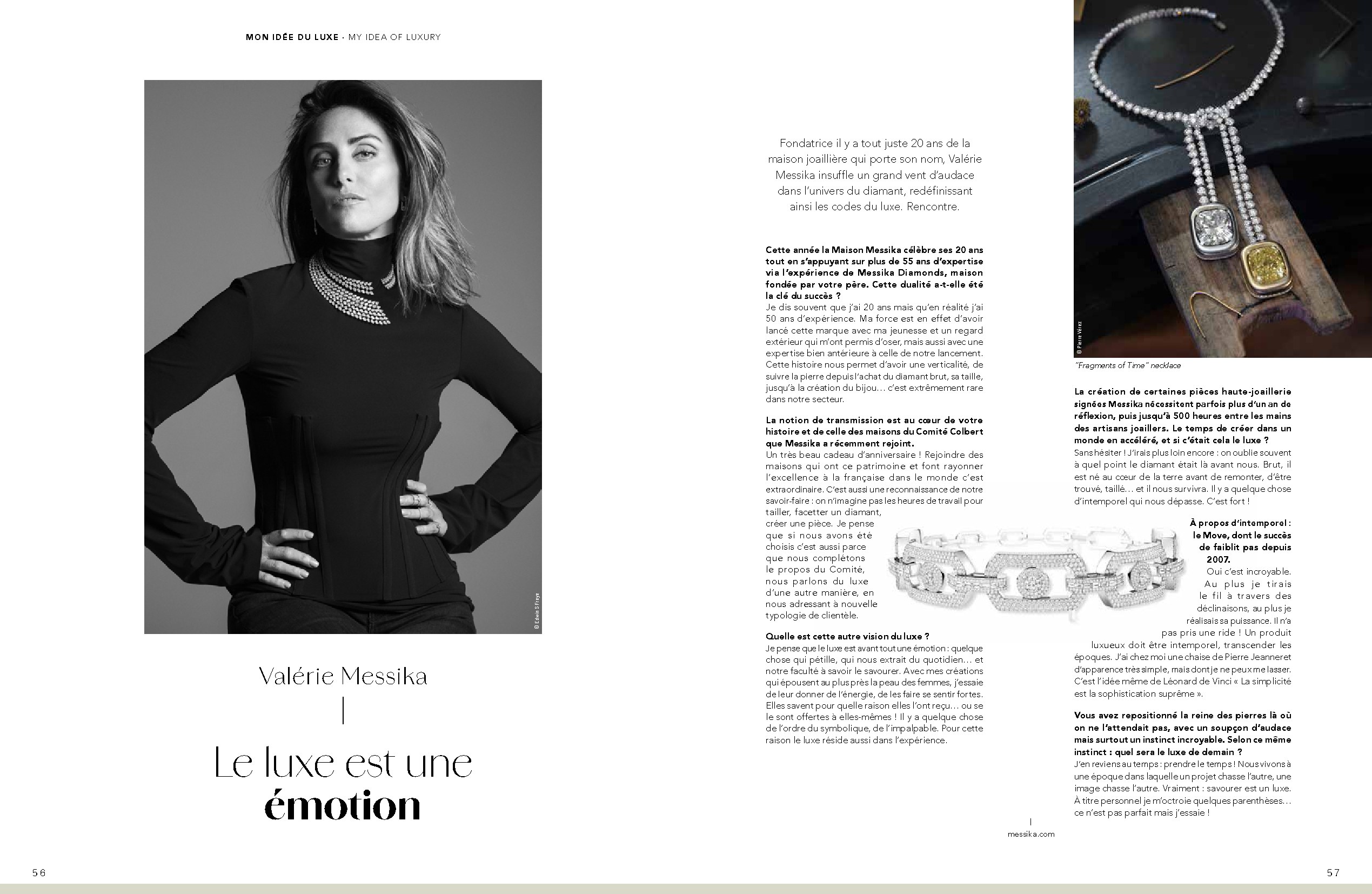 Valérie Messika — Le luxe est une émotion
