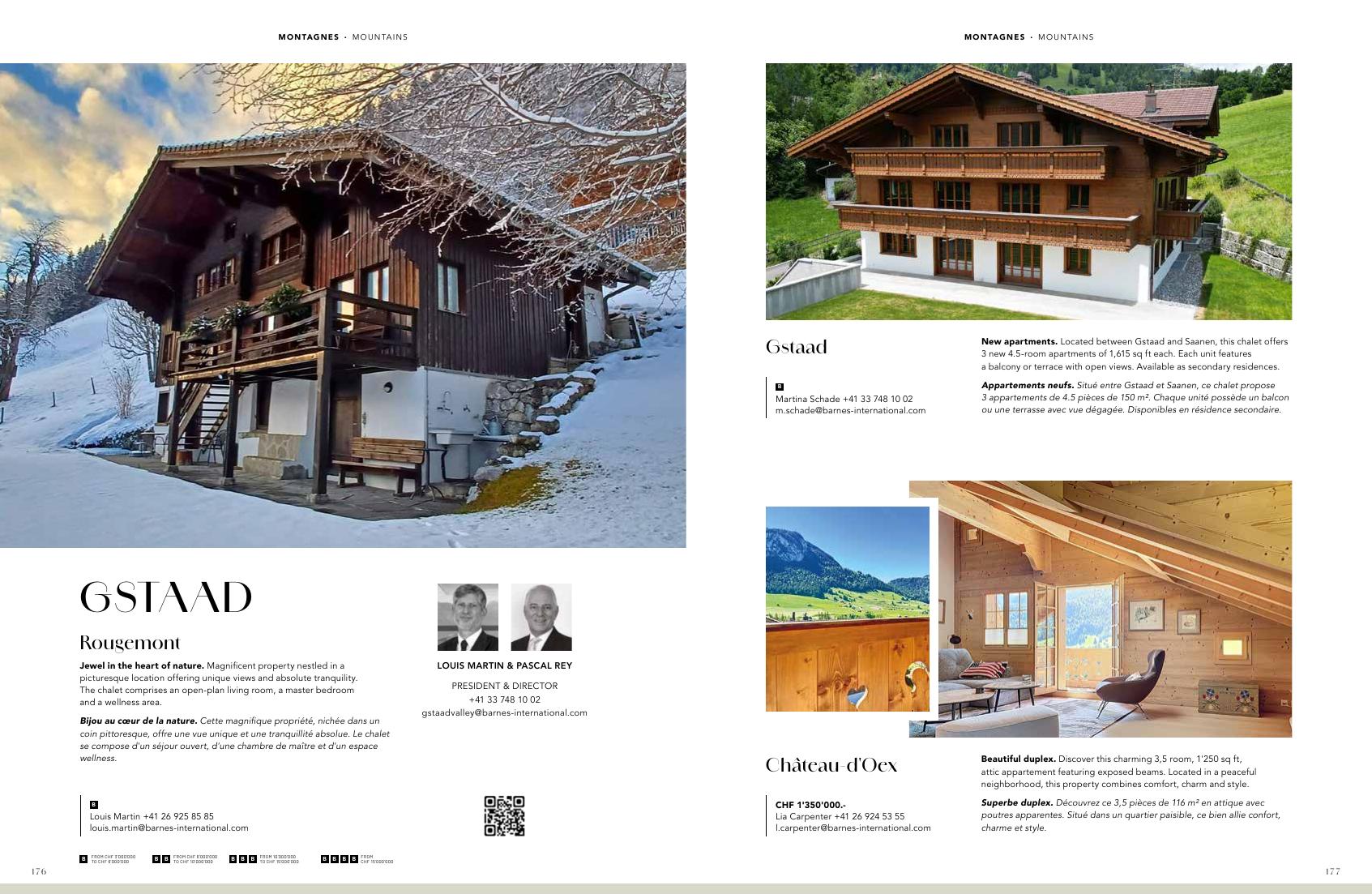 Appartements neufs — Entre Gstaad et Saanen