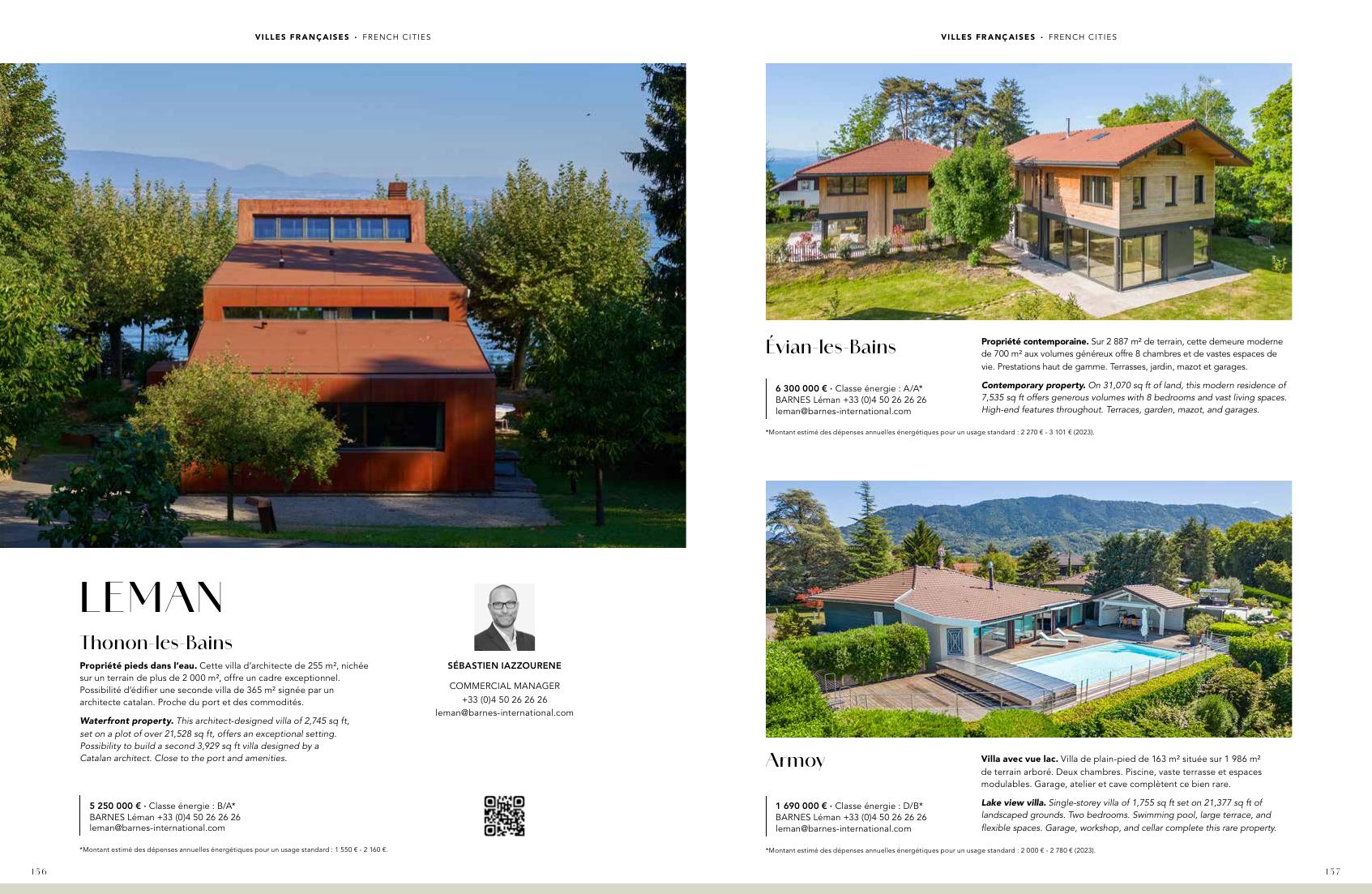 Propriété contemporaine — Évian-les-Bains