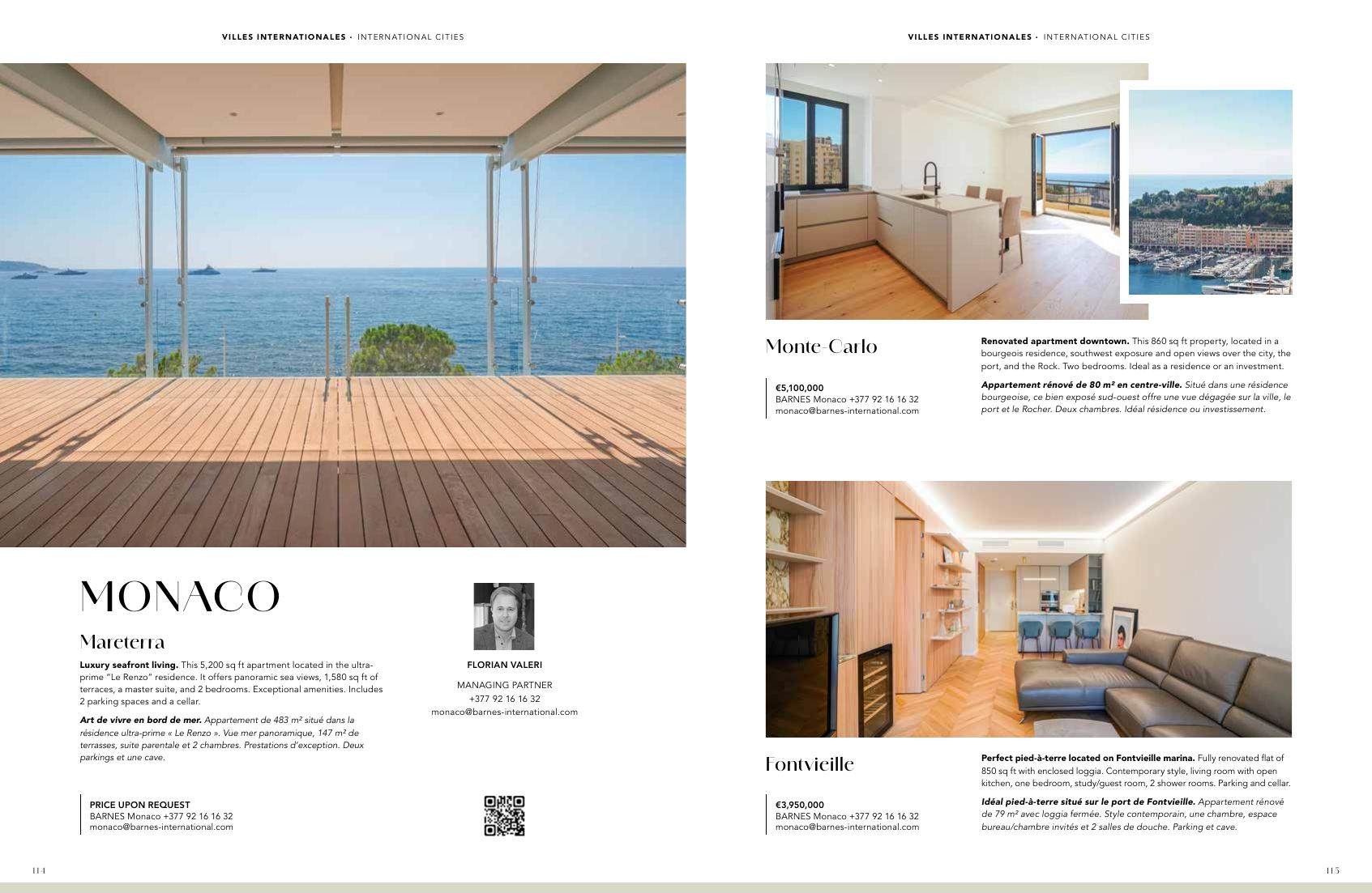 Appartement rénové en centre-ville — Monte-Carlo