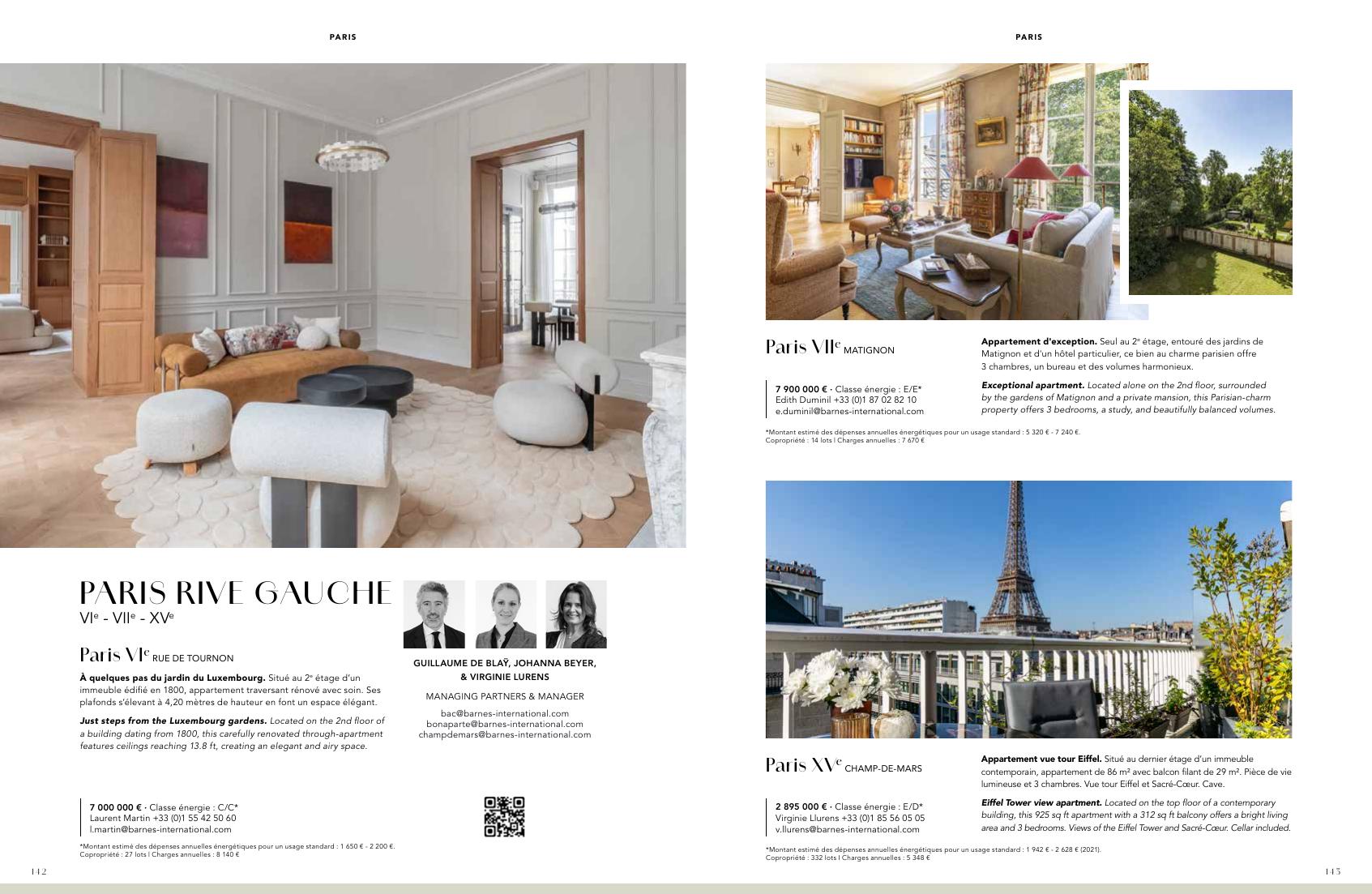 Exceptional apartment — Matignon, Paris VIIe