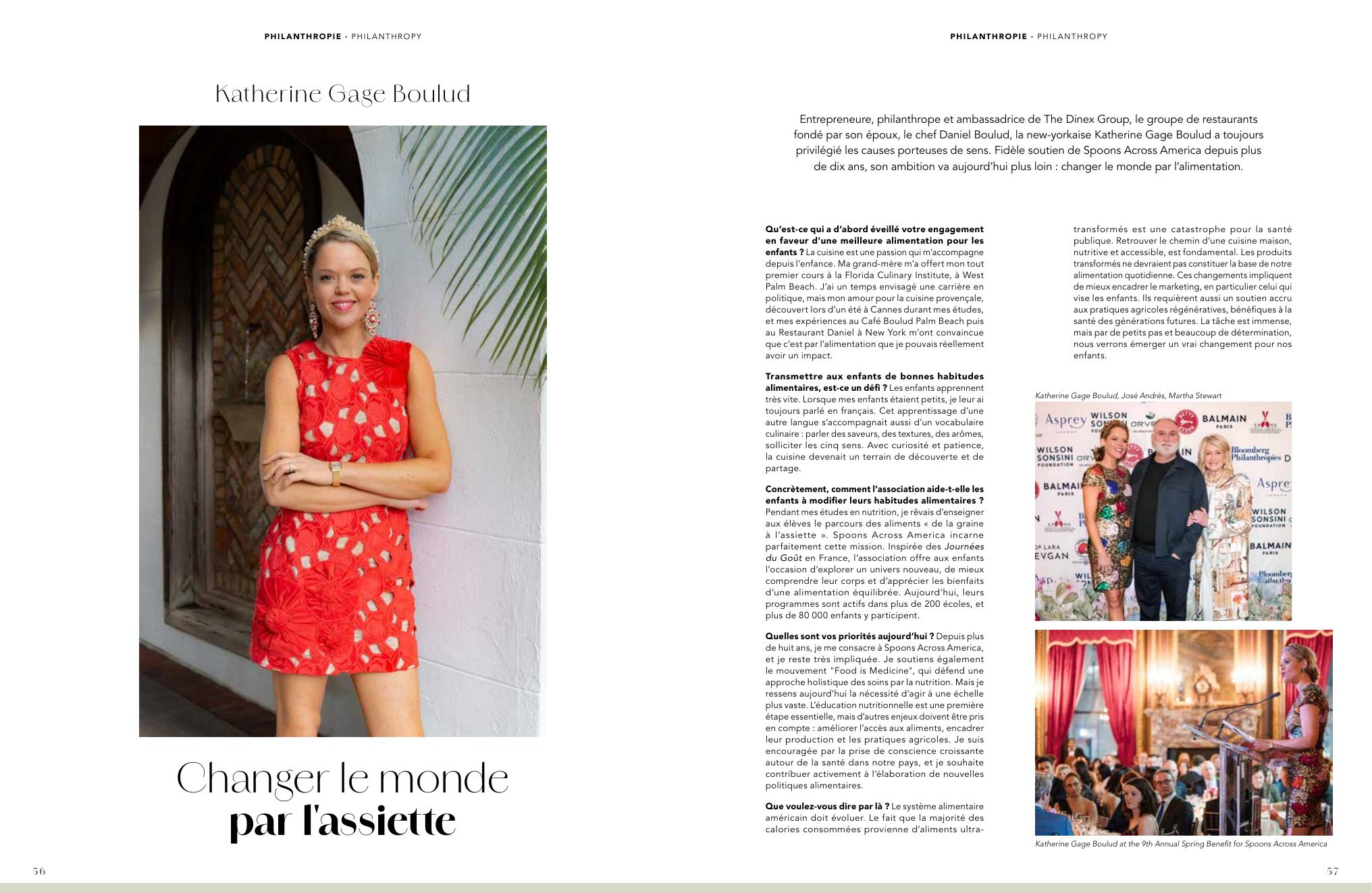 Katherine Gage Boulud — Shaping the World Through Food