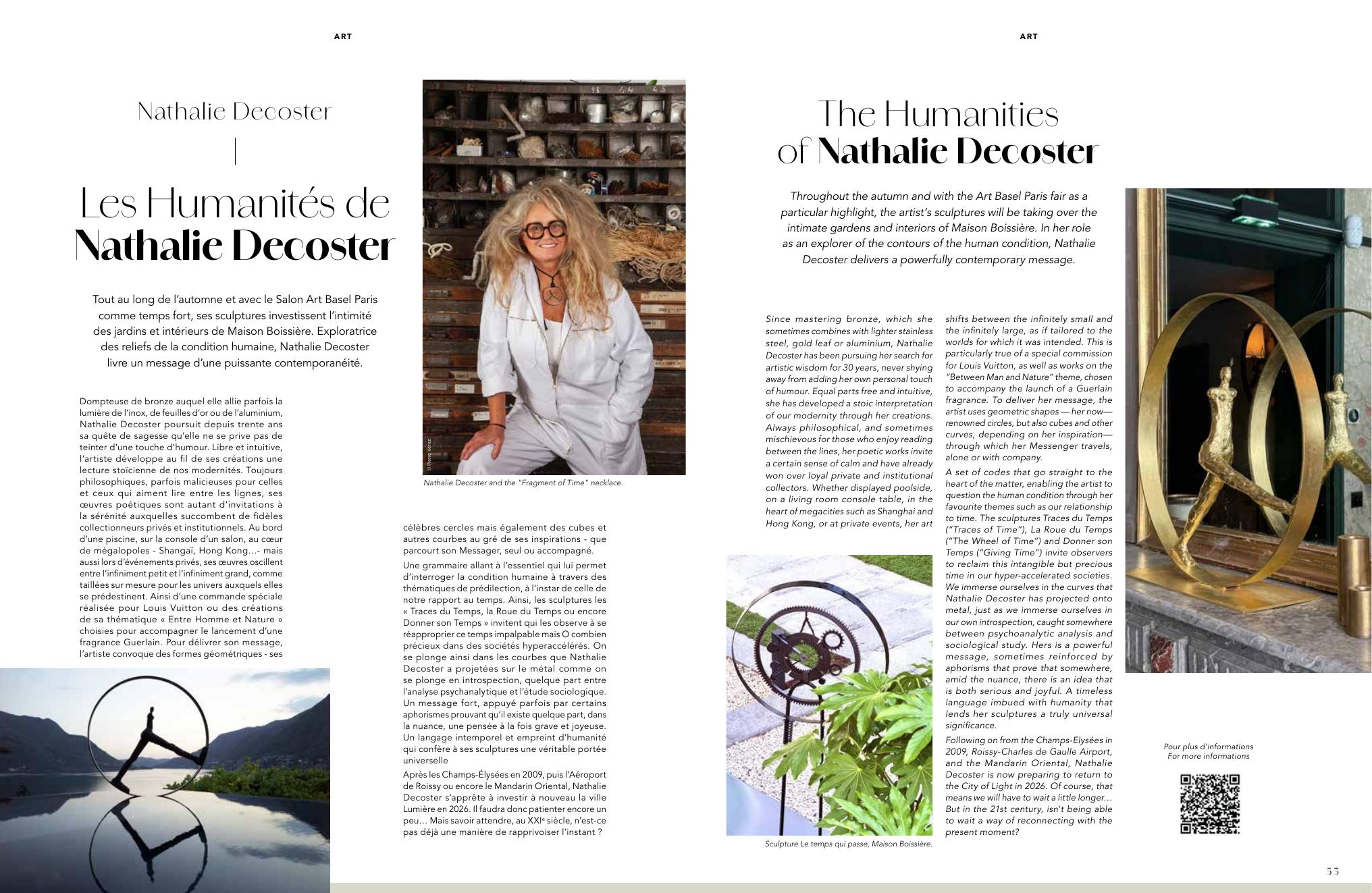 Nathalie Decoster — The Humanities