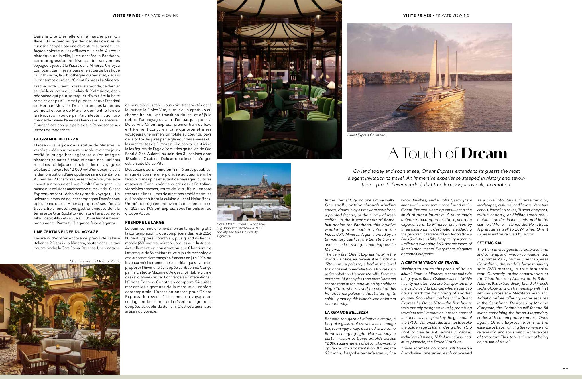 Orient Express — A Touch of Dream