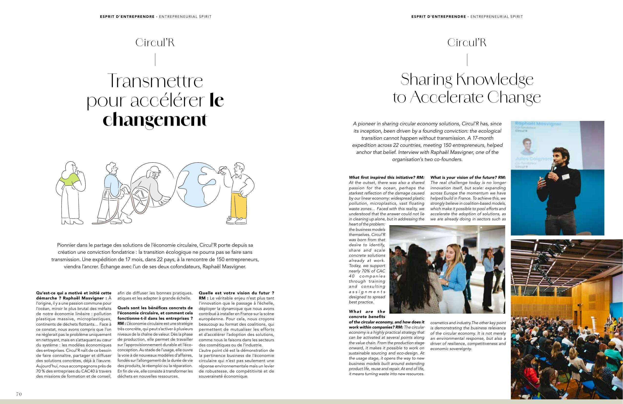 Circul'R — Sharing Knowledge to Accelerate Change