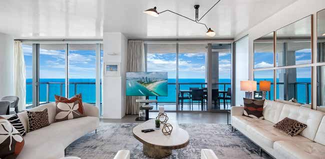 Miami Beach Panoramic ocean & skyline views.