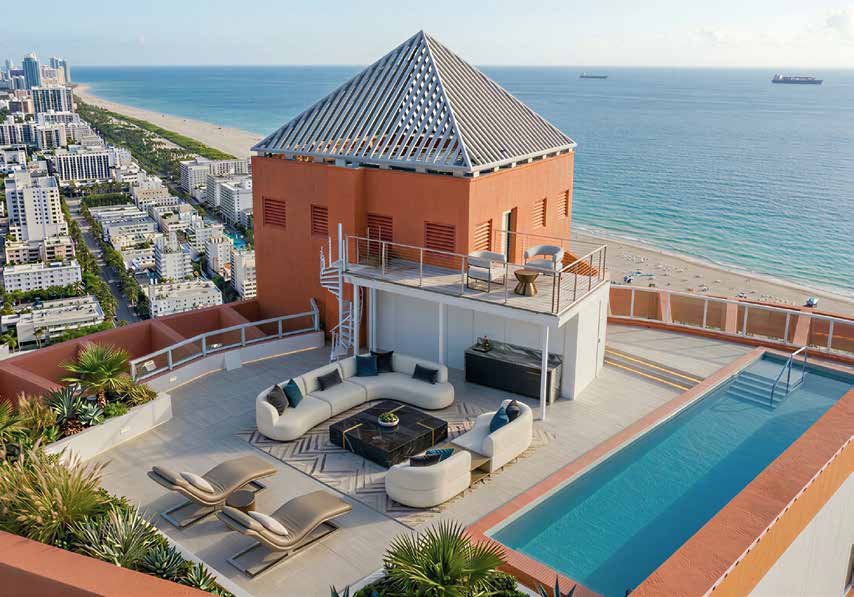 Triplex d’exception avec roof top privé.