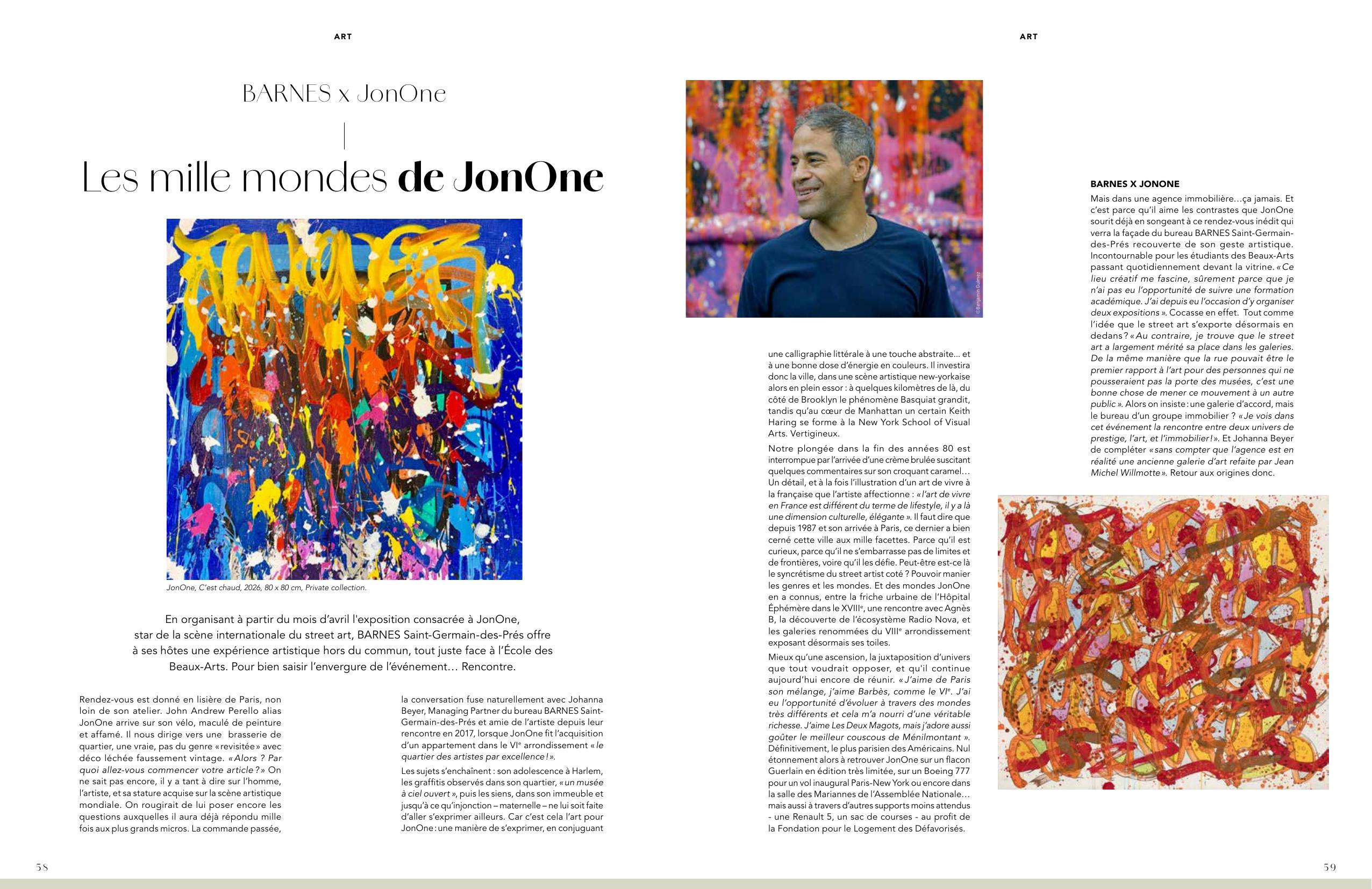 BARNES x JonOne — JonOne's Thousand Worlds