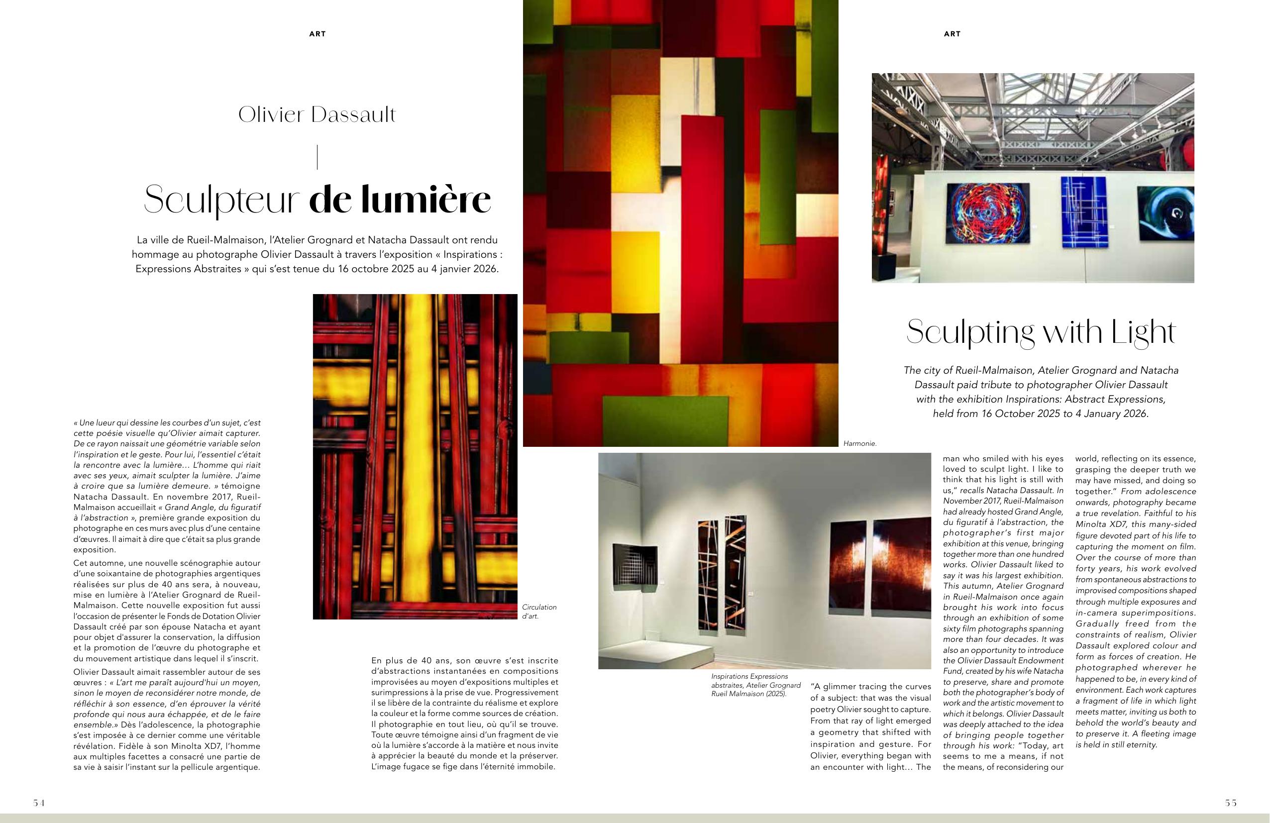 Olivier Dassault — Sculpting with Light