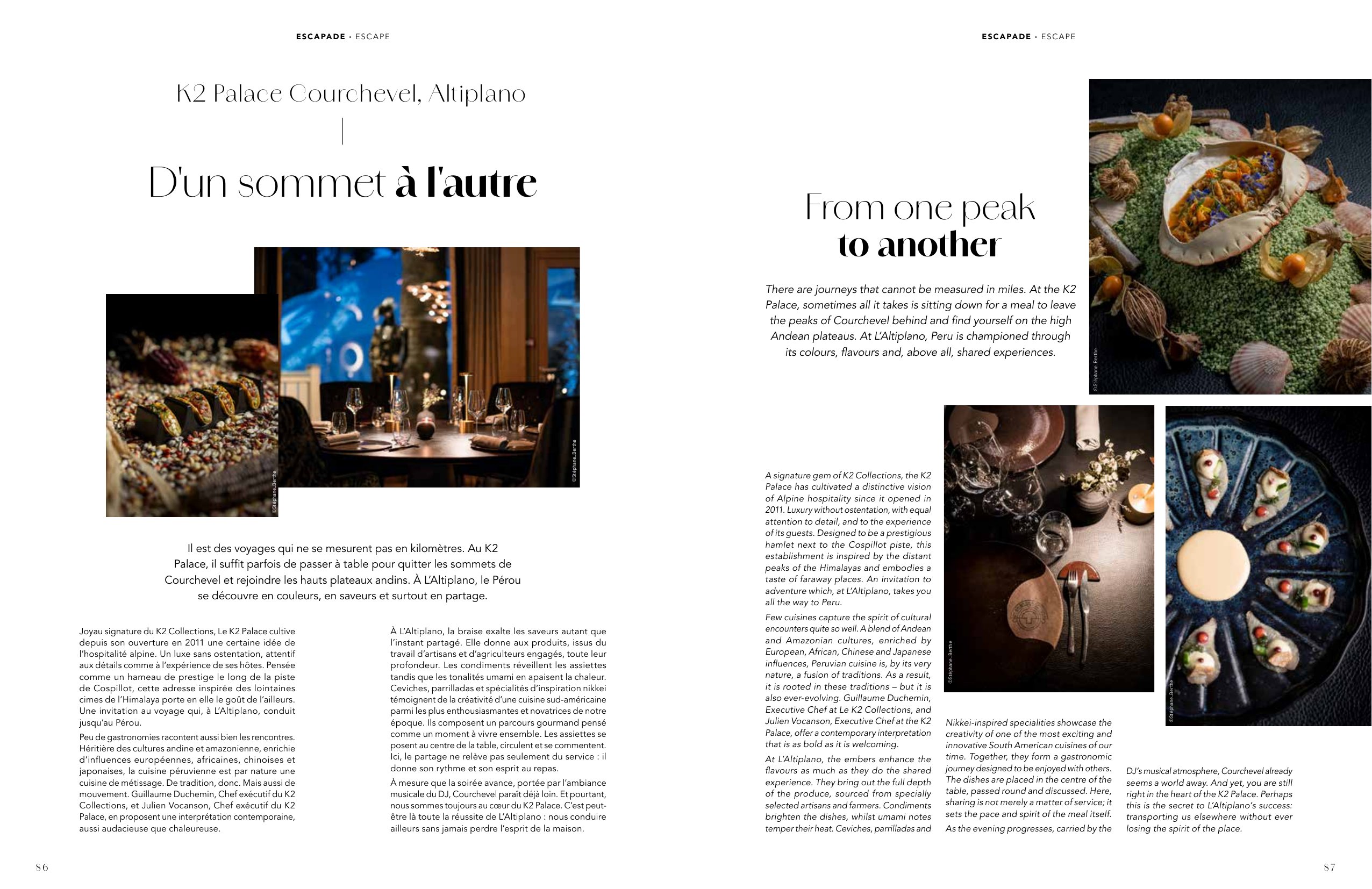 K2 Palace Courchevel, Altiplano