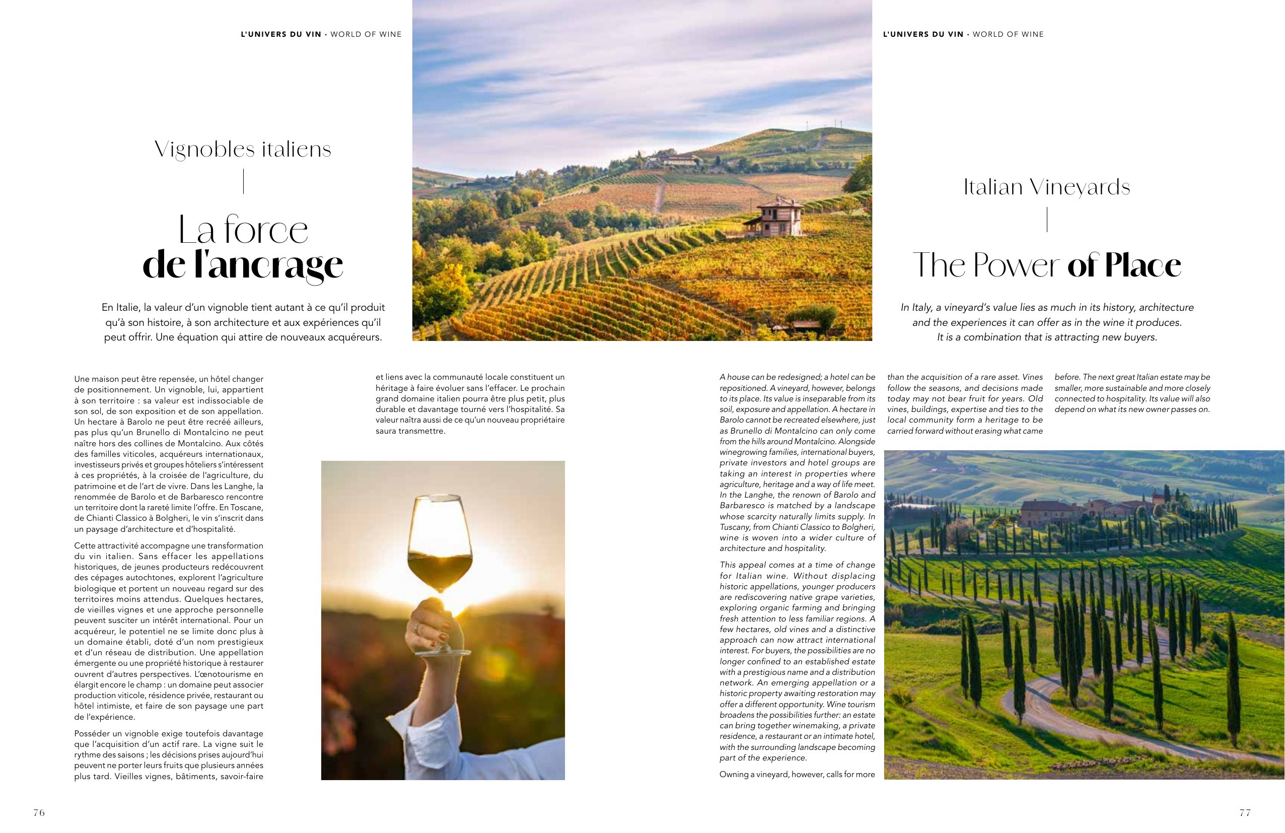 Vignobles italiens
